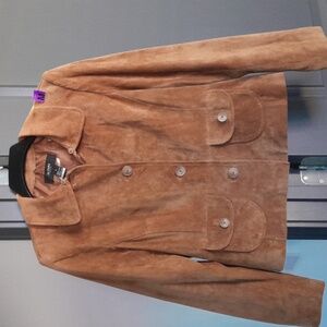 Suede jacket new without tag